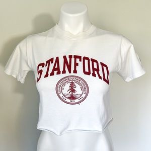 Stanford Cropped Tee